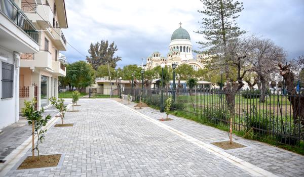 Ανακατασκευάστηκαν 3 πεζόδρομοι στο κέντρο της Πάτρας (ΦΩΤΟ)