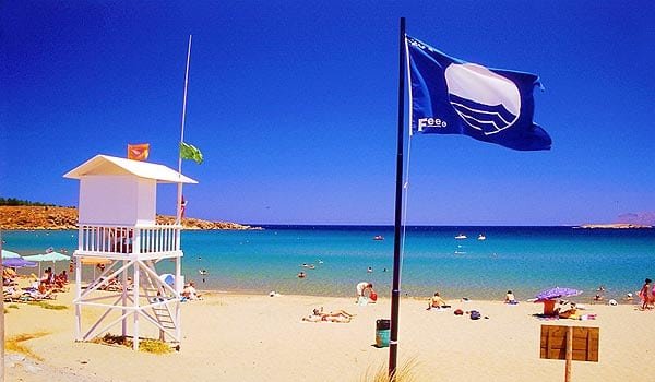 Γαλάζια σημαία και φέτος στις παραλίες του Δήμου Θερμαϊκού