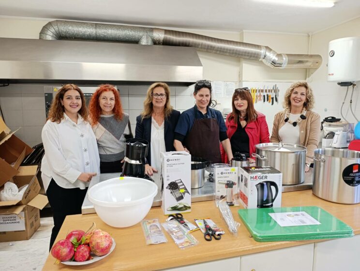 Δωρεά εξοπλισμού για την κοινωνική κουζίνα του Δήμου Σερρών