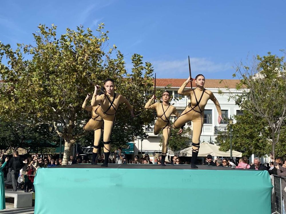 Εικόνες απο την τελετή αφής της φλόγας στον Πύργο