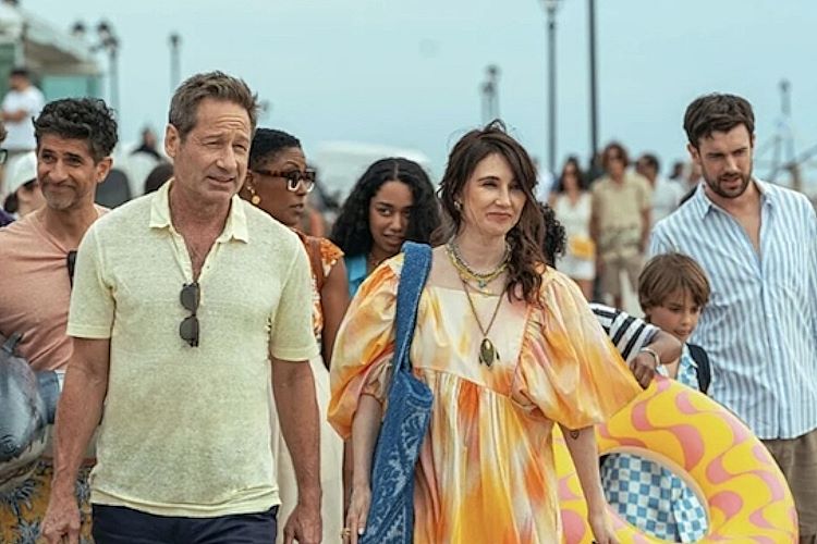 Πλάνα απο την νέα σειρά Malice με φόντο το νησί της Πάρου