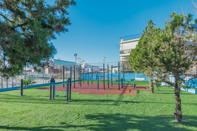 νέος υπαίθριος χώρος άθλησης στον Πειραιά