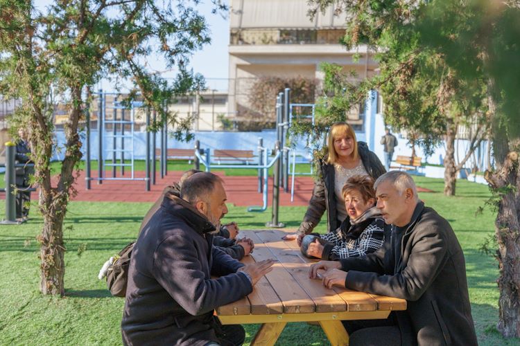 νέος υπαίθριος χώρος άθλησης στον Πειραιά